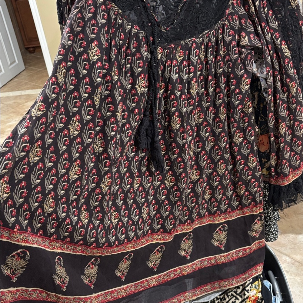 Free people nomad child dress with pockets - Picture 8 of 10